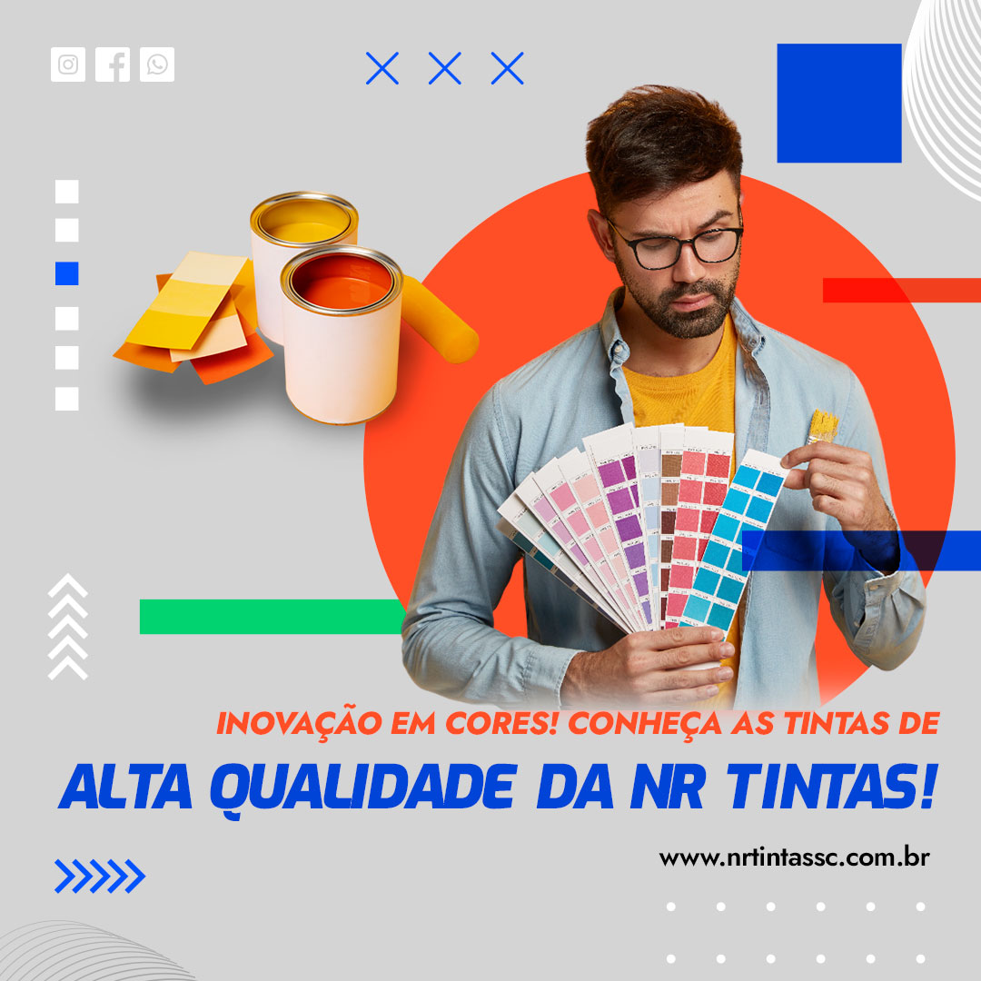 tintas de alta qualidade